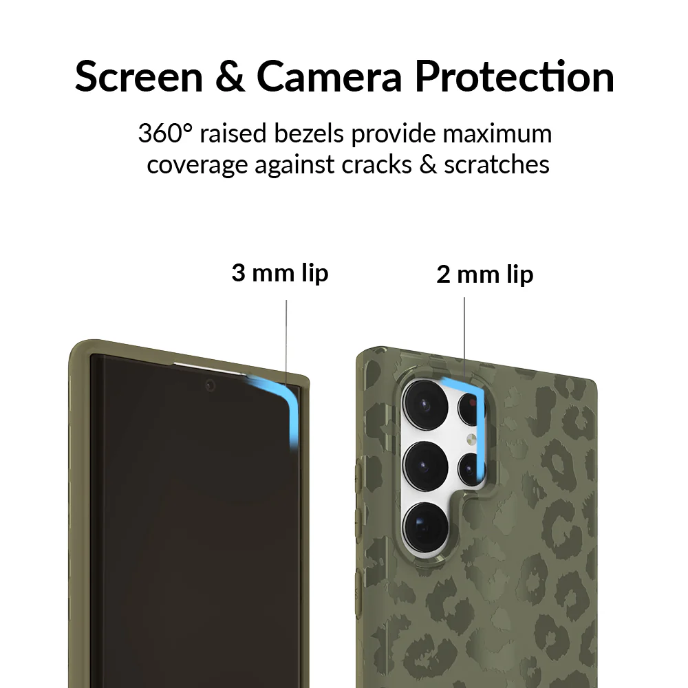 Olive Leopard Samsung Case - Image 51