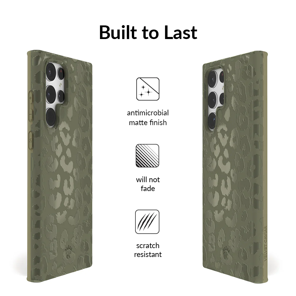 Olive Leopard Samsung Case - Image 53