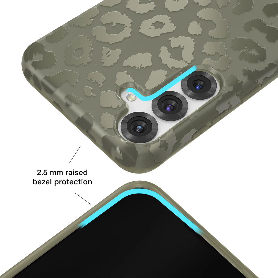 Olive Leopard Samsung Case - Image 63