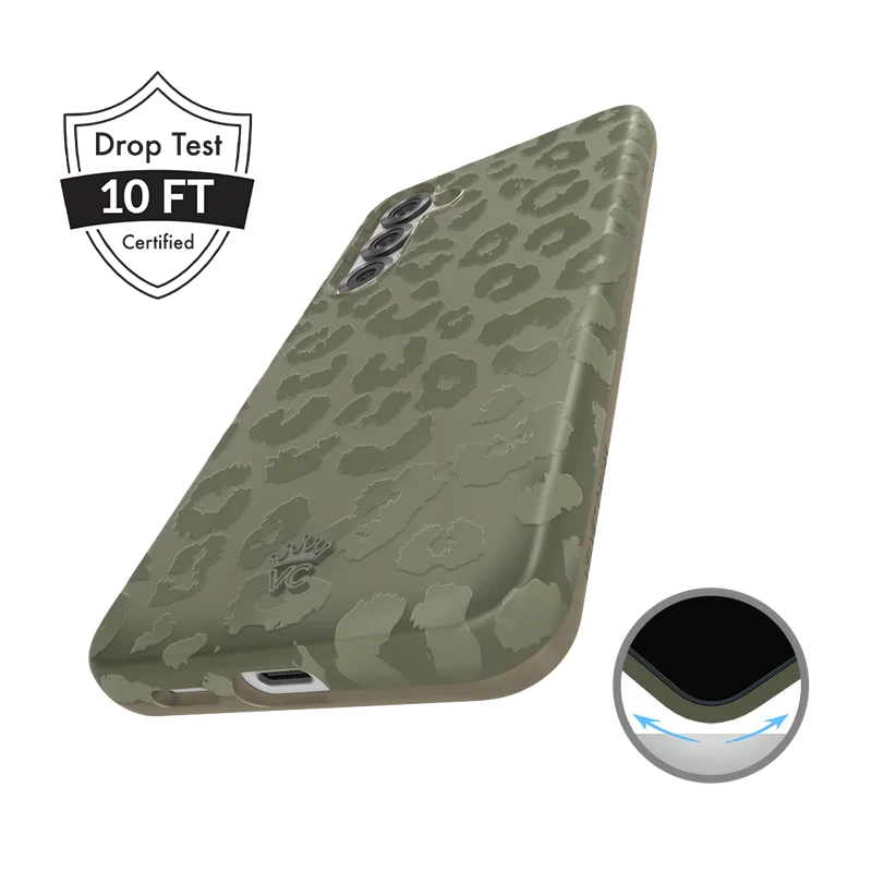 Olive Leopard Samsung Case - Image 65