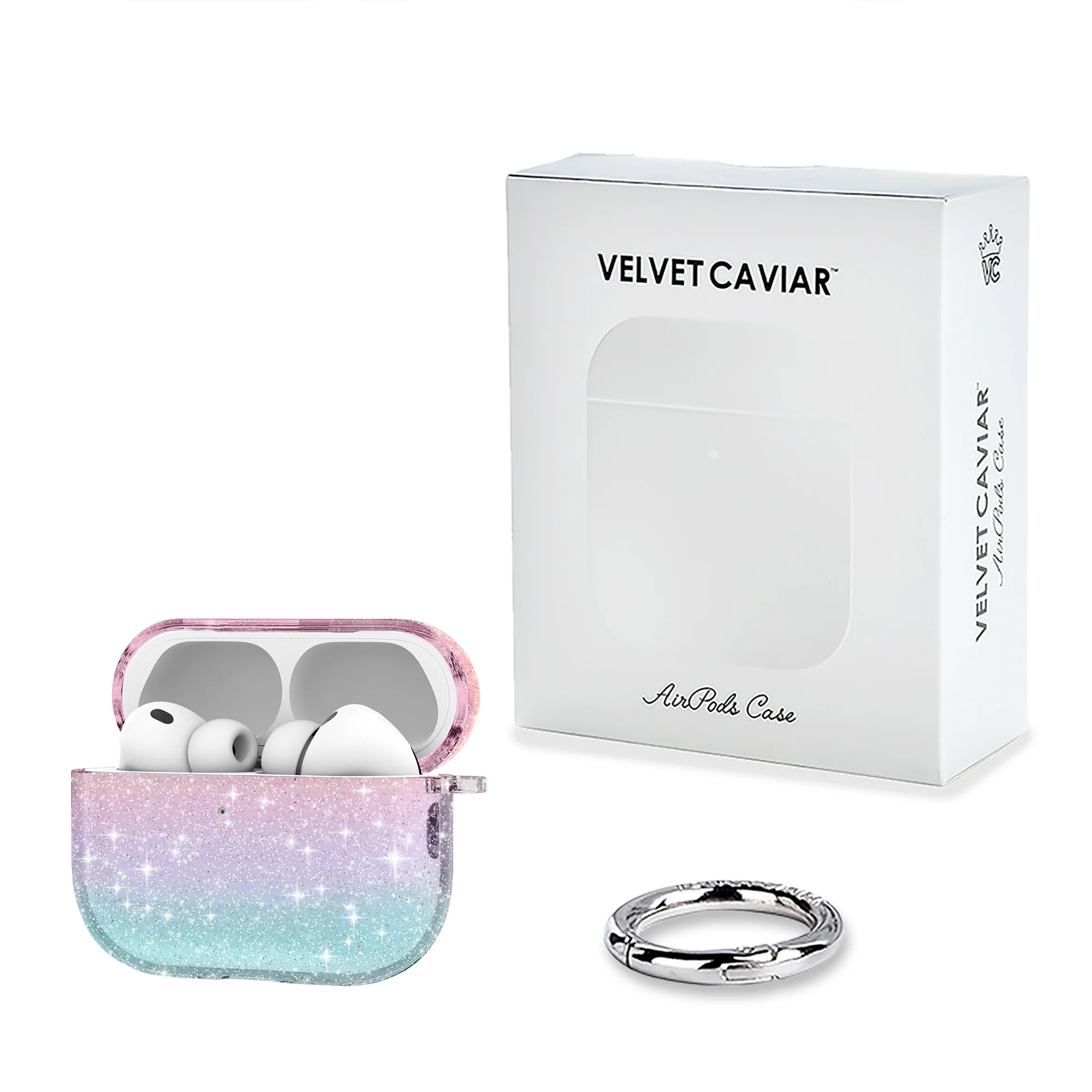 Ombre Stardust Glitter AirPods Case - Image 25