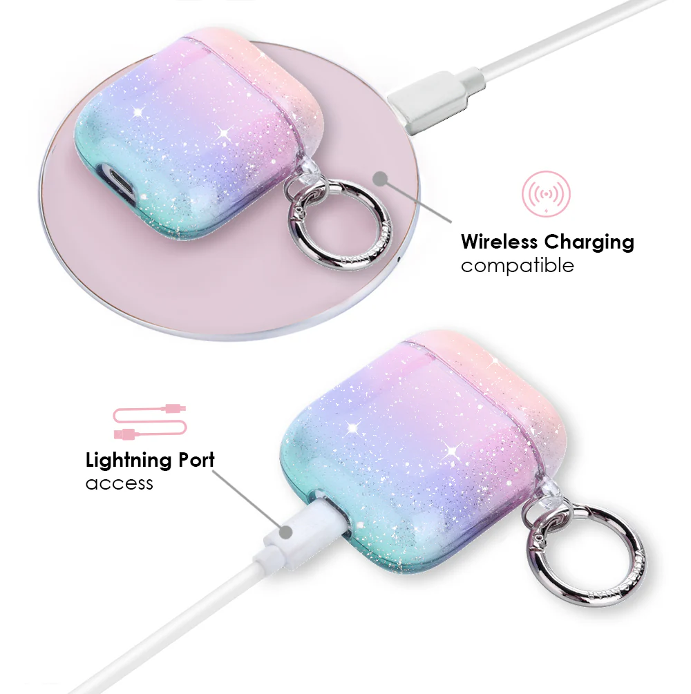 Ombre Stardust Glitter AirPods Case - Image 4