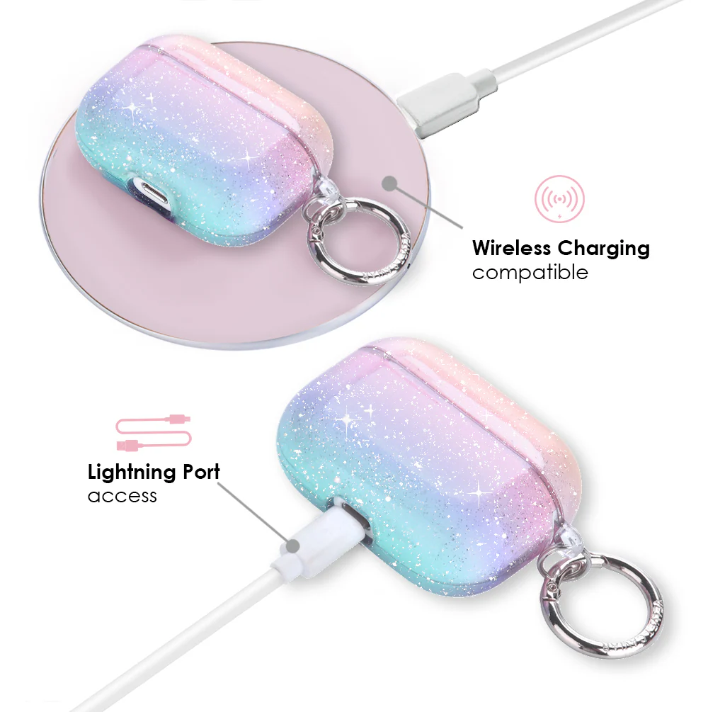Ombre Stardust Glitter AirPods Case - Image 9