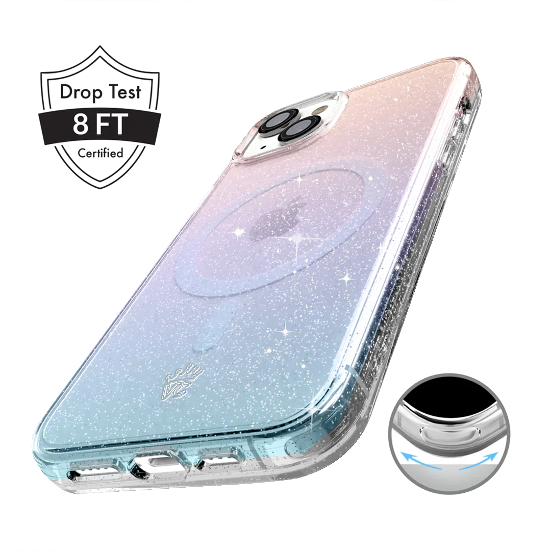 Ombre Stardust Glitter iPhone Case - Image 100