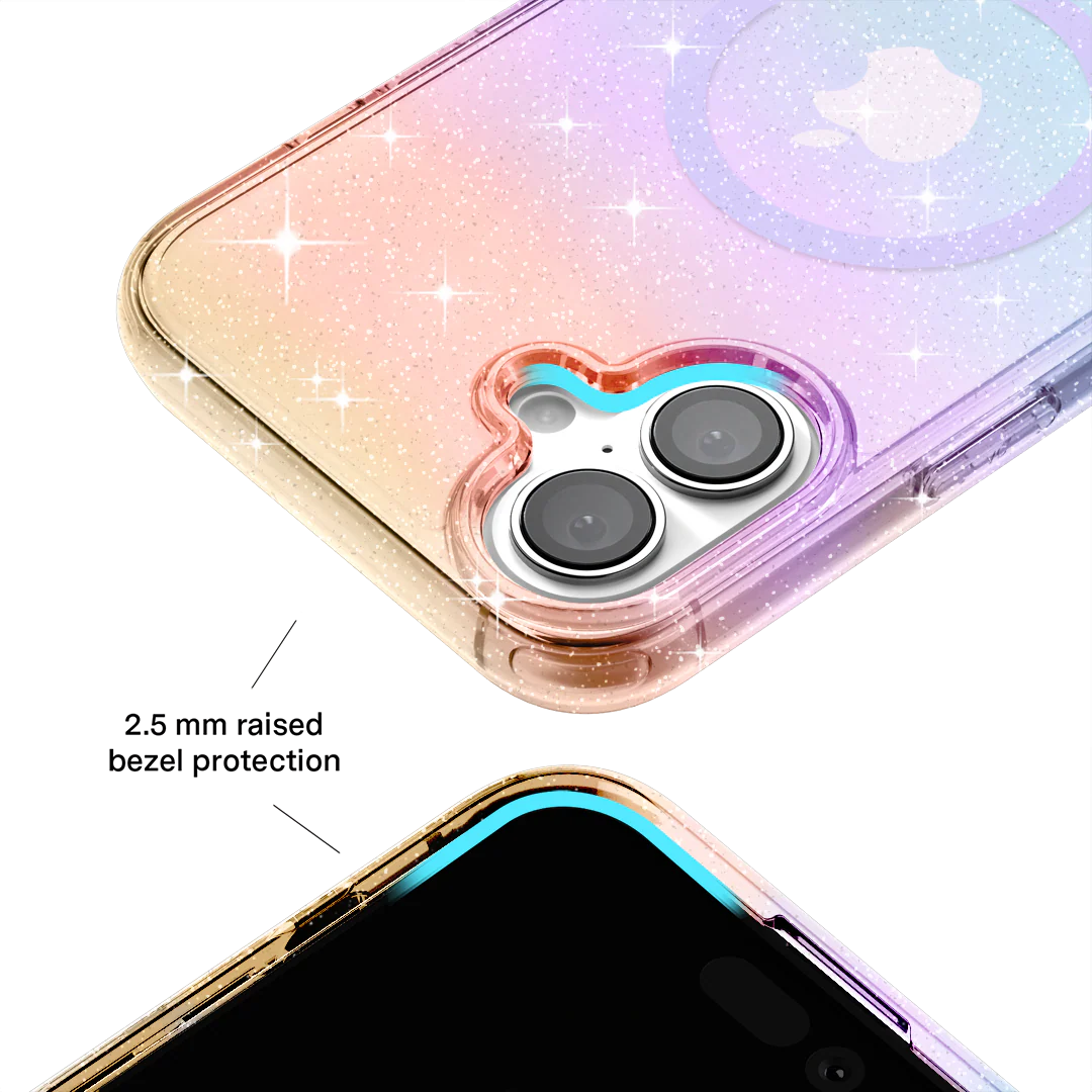 Ombre Stardust Glitter iPhone Case - Image 118