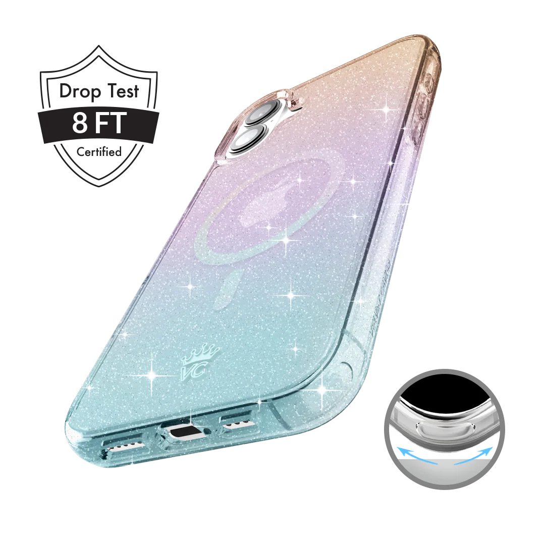 Ombre Stardust Glitter iPhone Case - Image 120