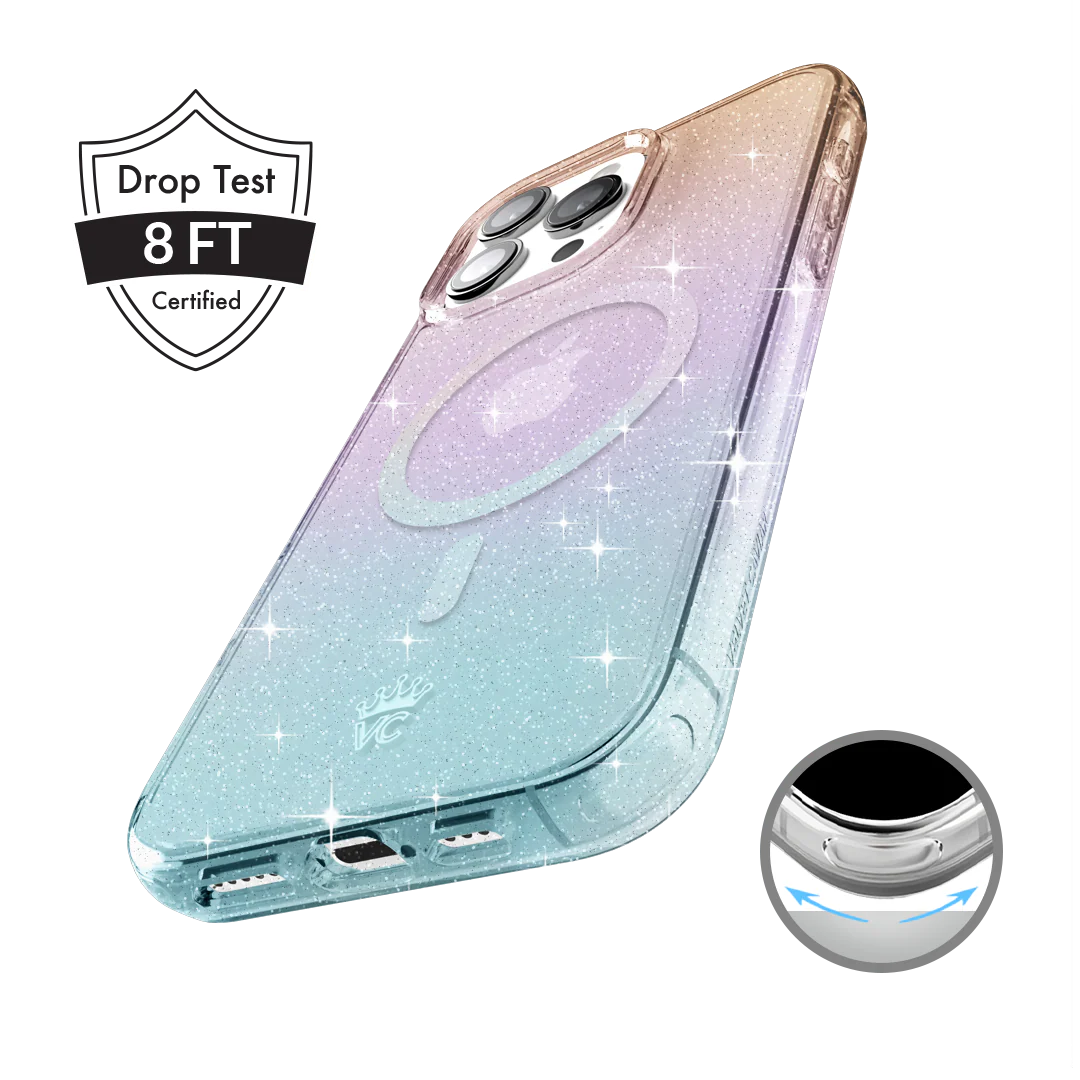 Ombre Stardust Glitter iPhone Case - Image 130