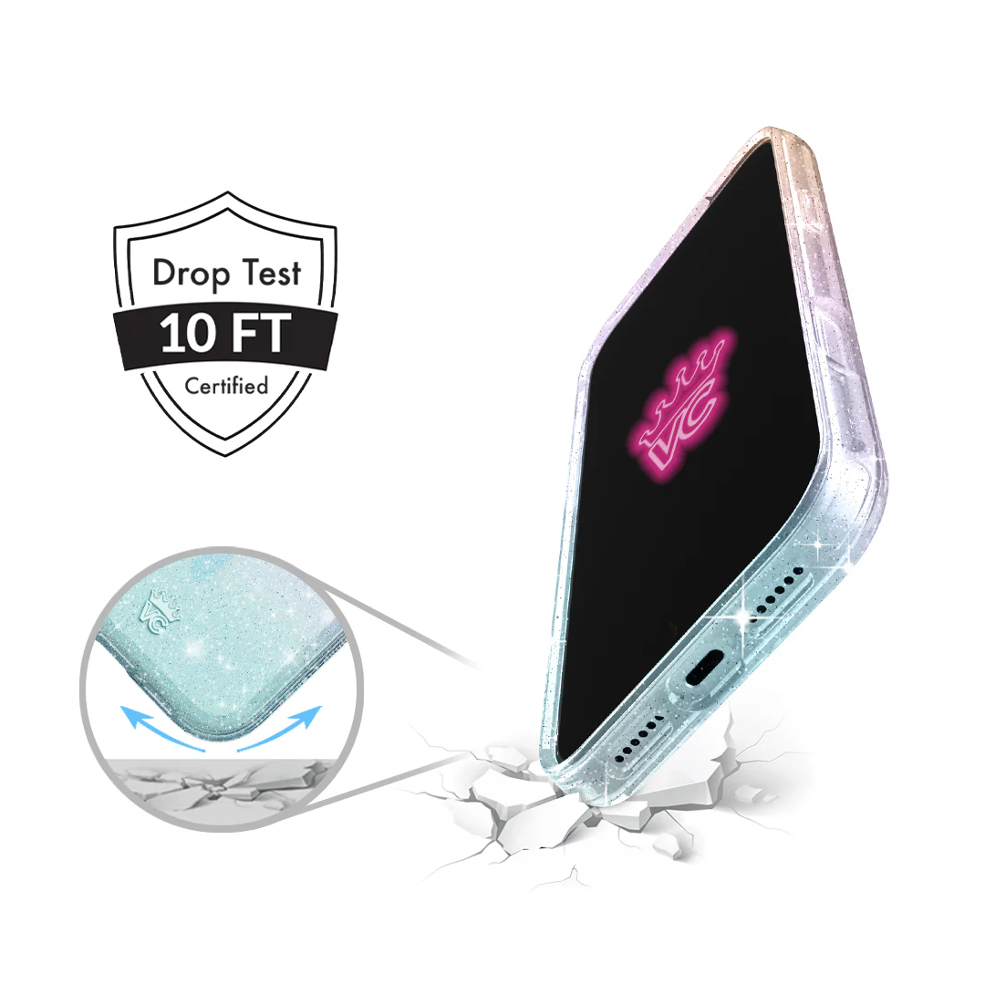 Ombre Stardust Glitter iPhone Case - Image 138