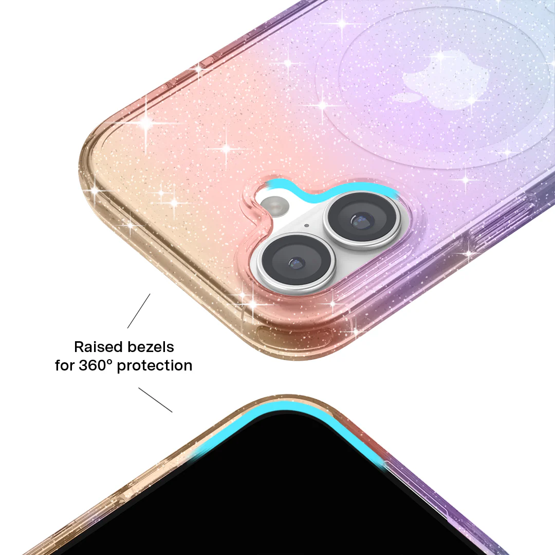 Ombre Stardust Glitter iPhone Case - Image 139