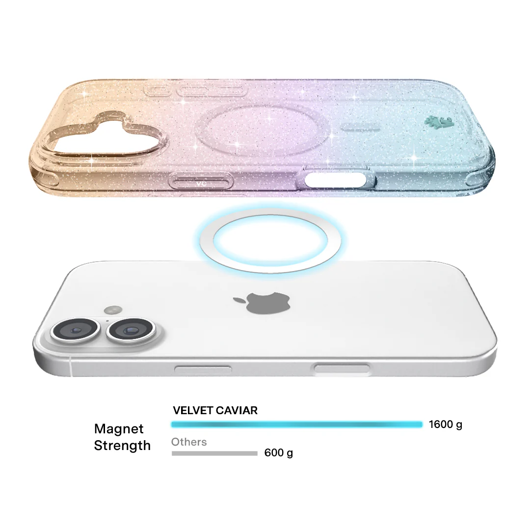 Ombre Stardust Glitter iPhone Case - Image 140