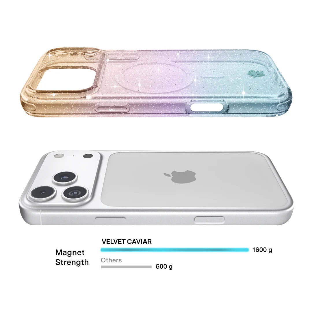Ombre Stardust Glitter iPhone Case - Image 150