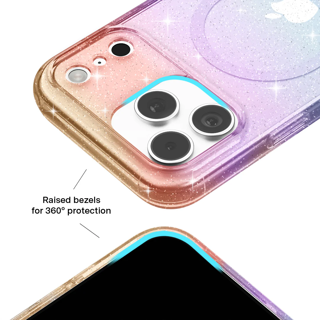 Ombre Stardust Glitter iPhone Case - Image 154
