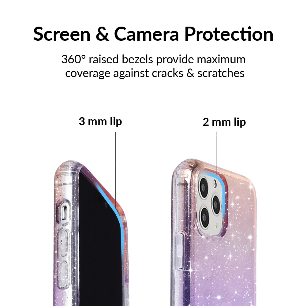 Ombre Stardust Glitter iPhone Case - Image 37