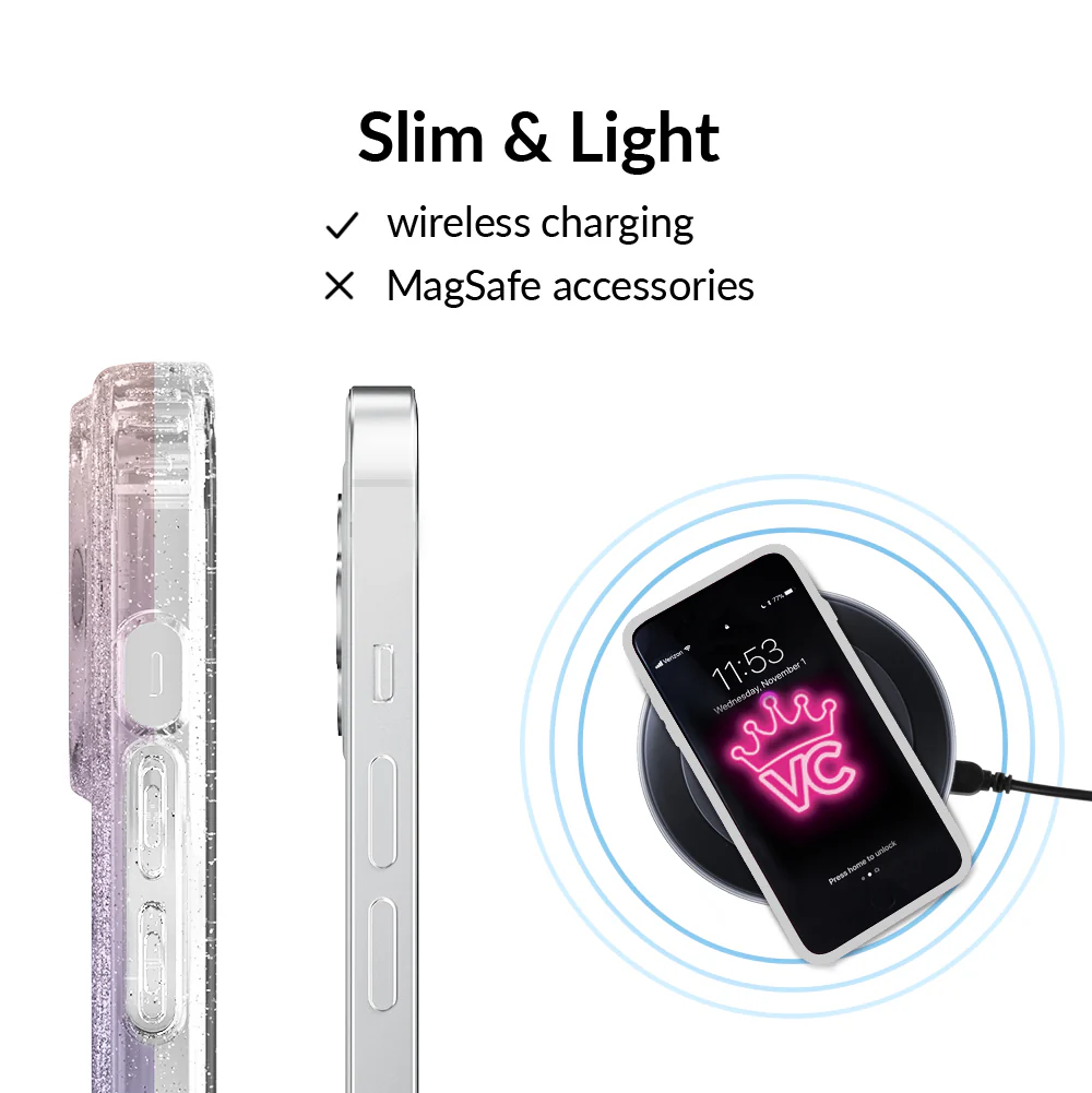 Ombre Stardust Glitter iPhone Case - Image 56