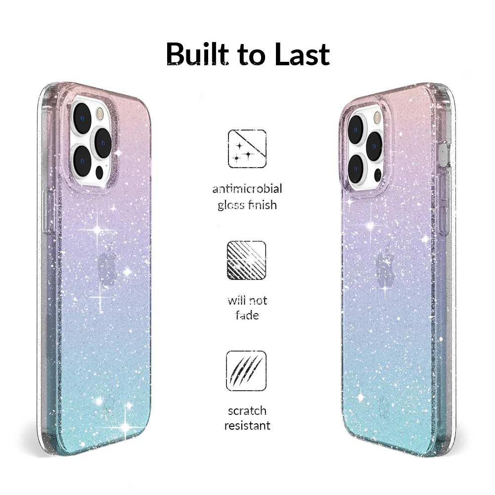 Ombre Stardust Glitter iPhone Case - Image 60