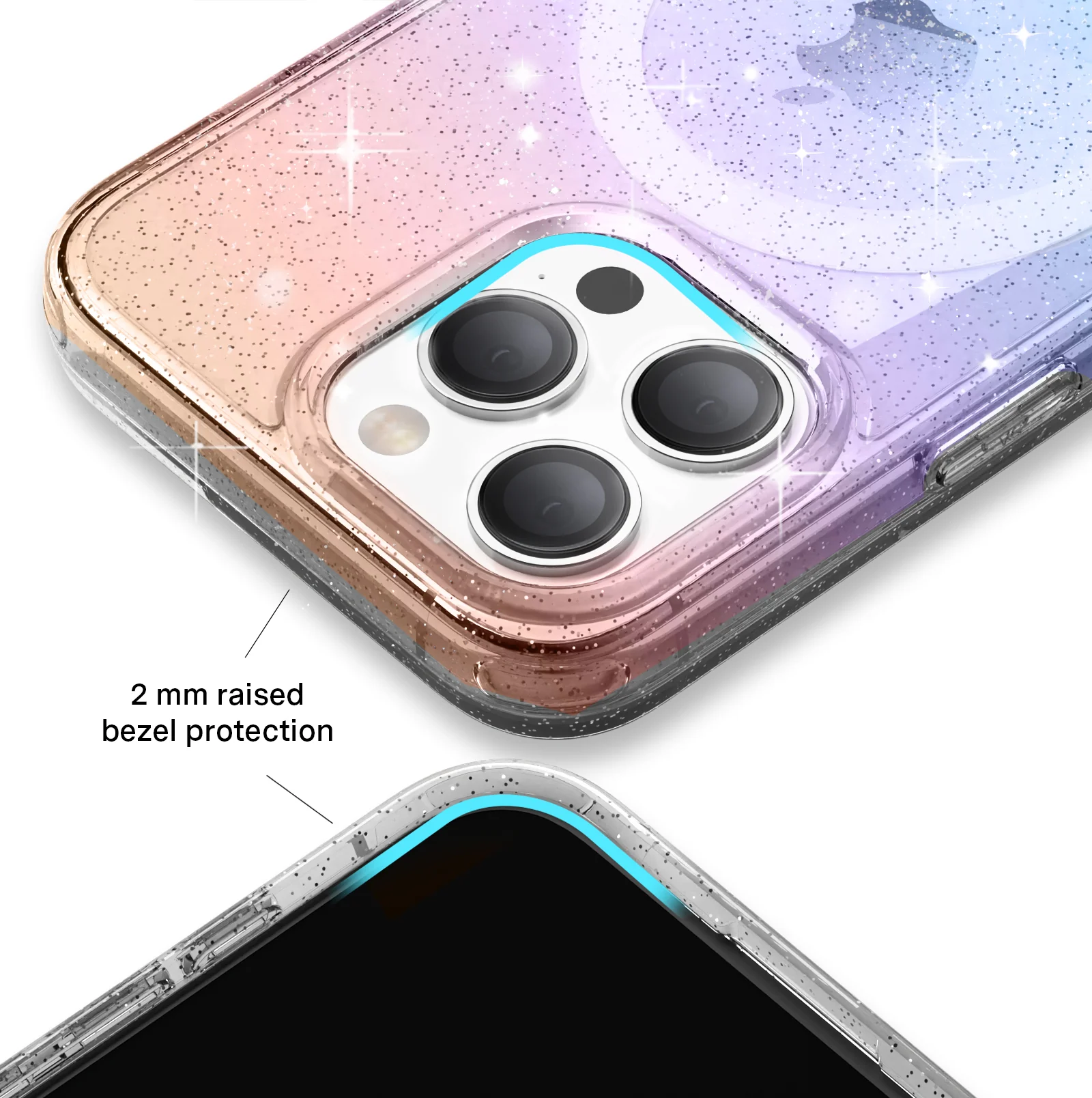 Ombre Stardust Glitter iPhone Case - Image 78