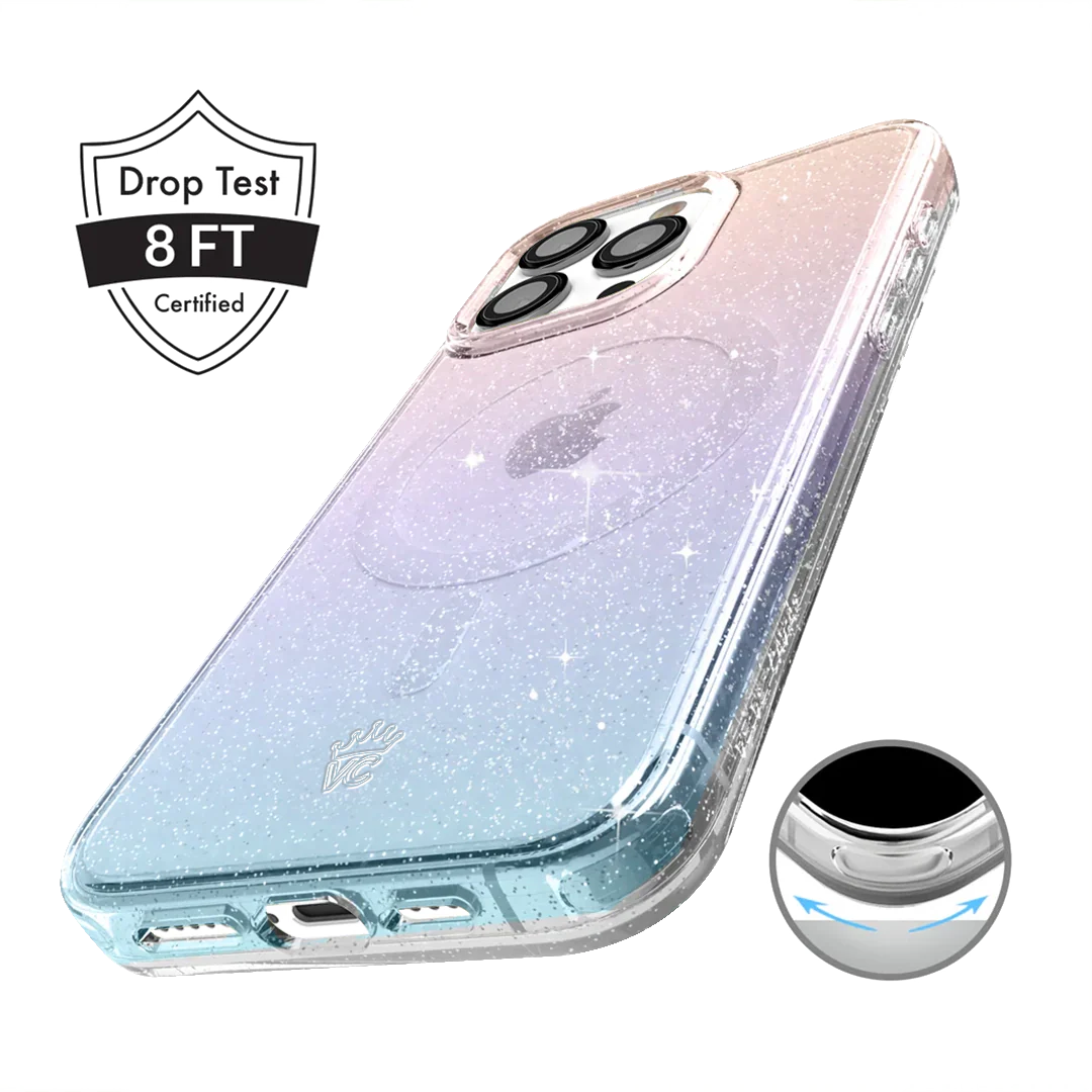 Ombre Stardust Glitter iPhone Case - Image 95