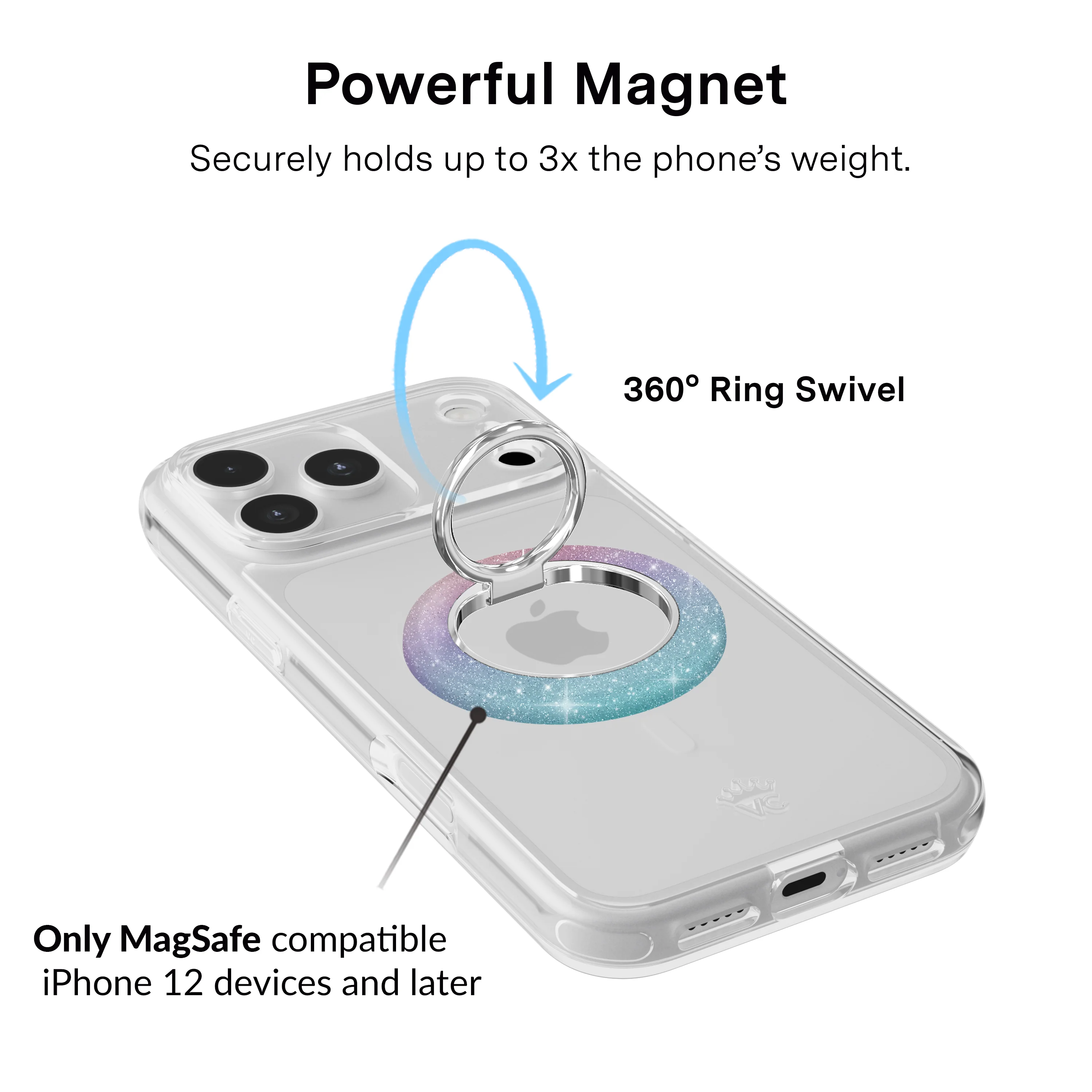 Ombre Stardust MagSafe Grip Ring - Image 2