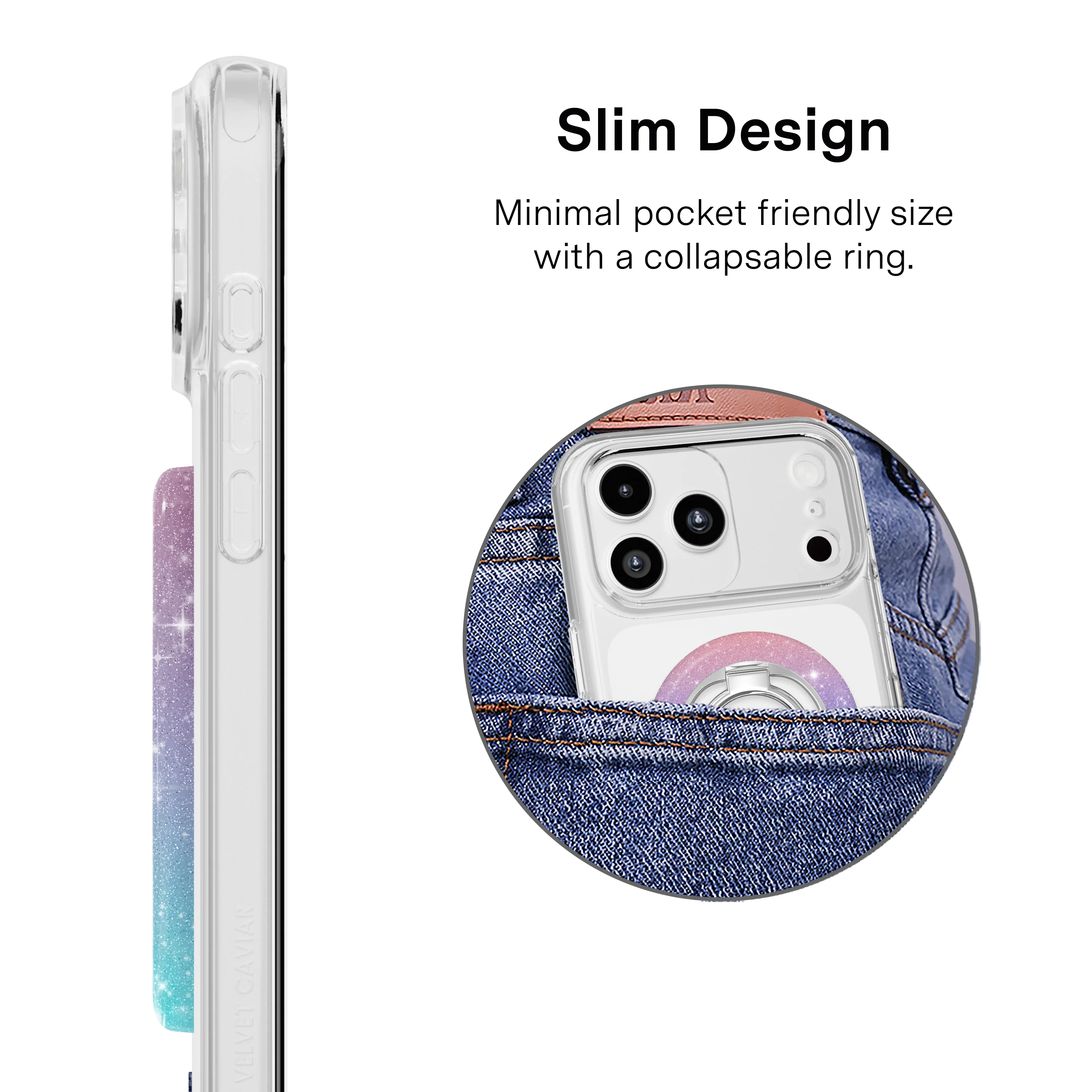 Ombre Stardust MagSafe Grip Ring - Image 3