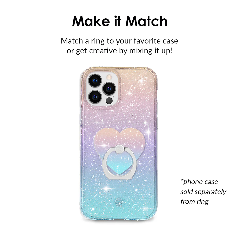 Ombre Stardust Glitter Phone Ring - Image 3