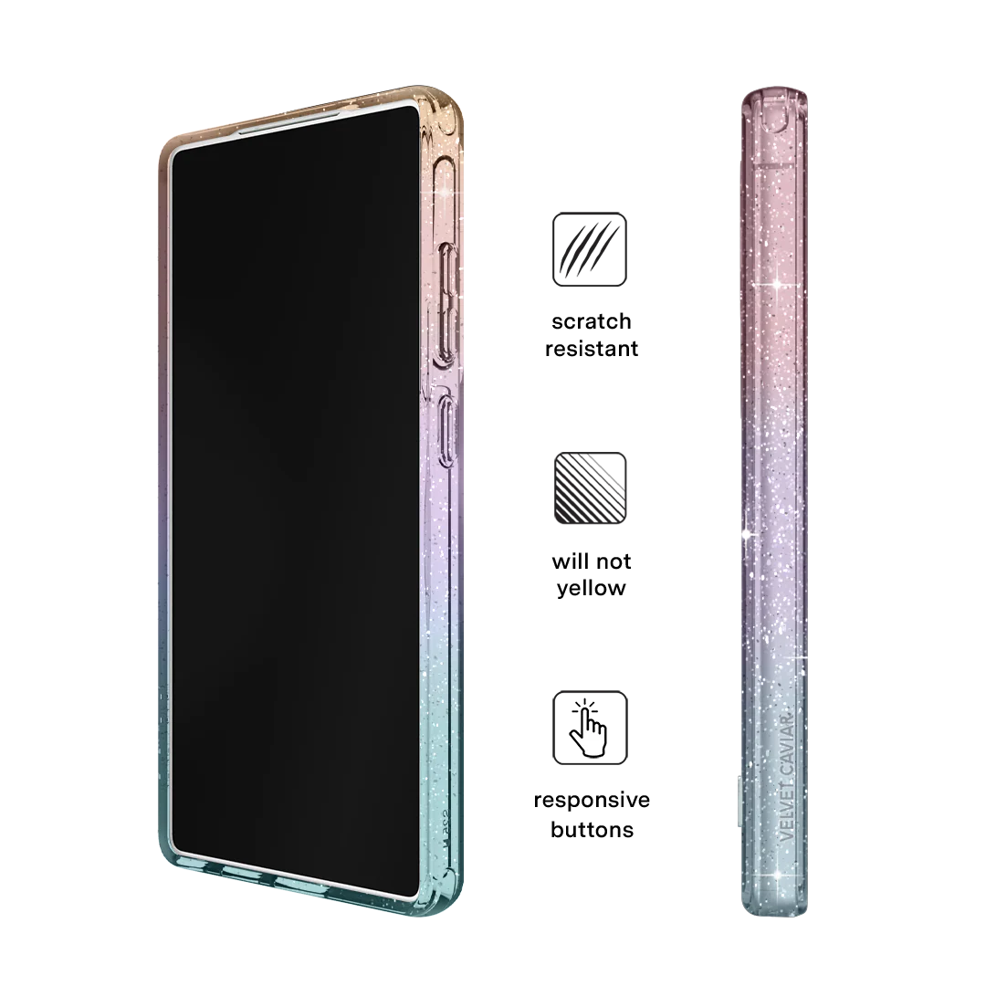 Ombre Stardust Glitter Samsung Case - Image 106