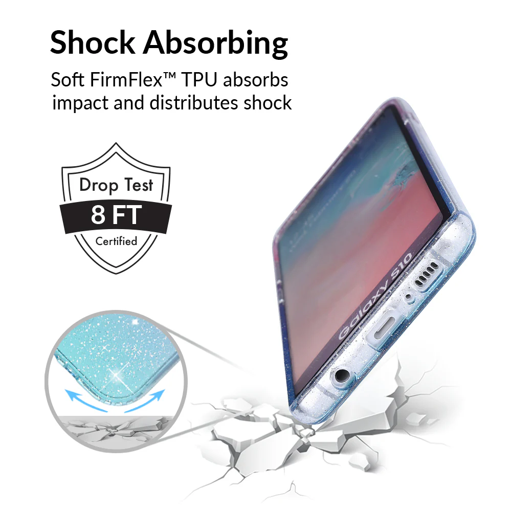 Ombre Stardust Glitter Samsung Case - Image 18