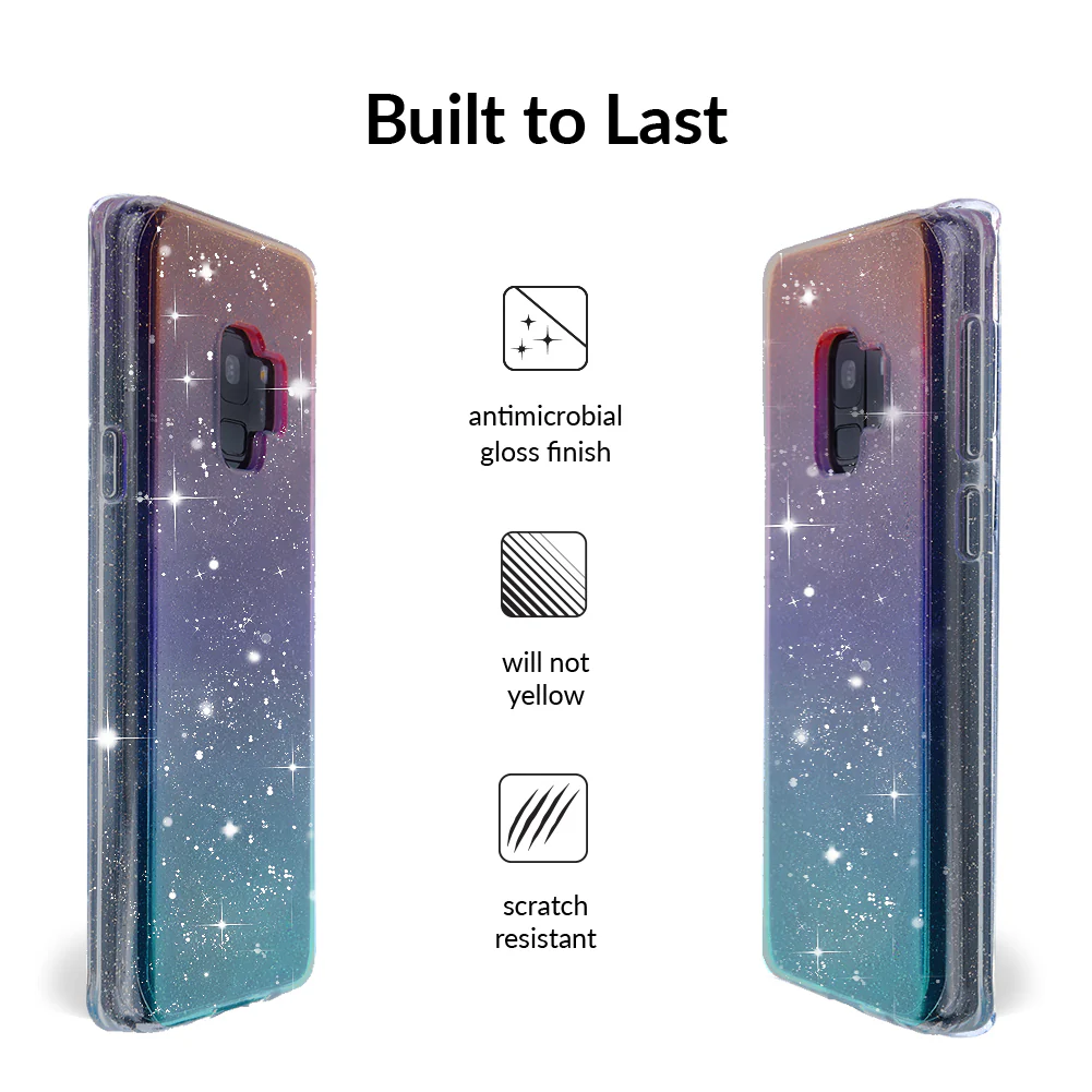 Ombre Stardust Glitter Samsung Case - Image 4