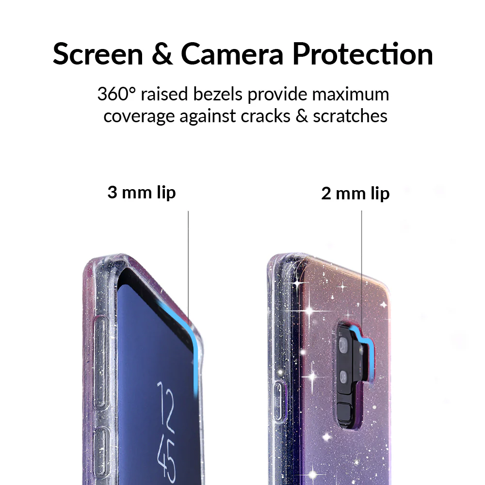 Ombre Stardust Glitter Samsung Case - Image 7