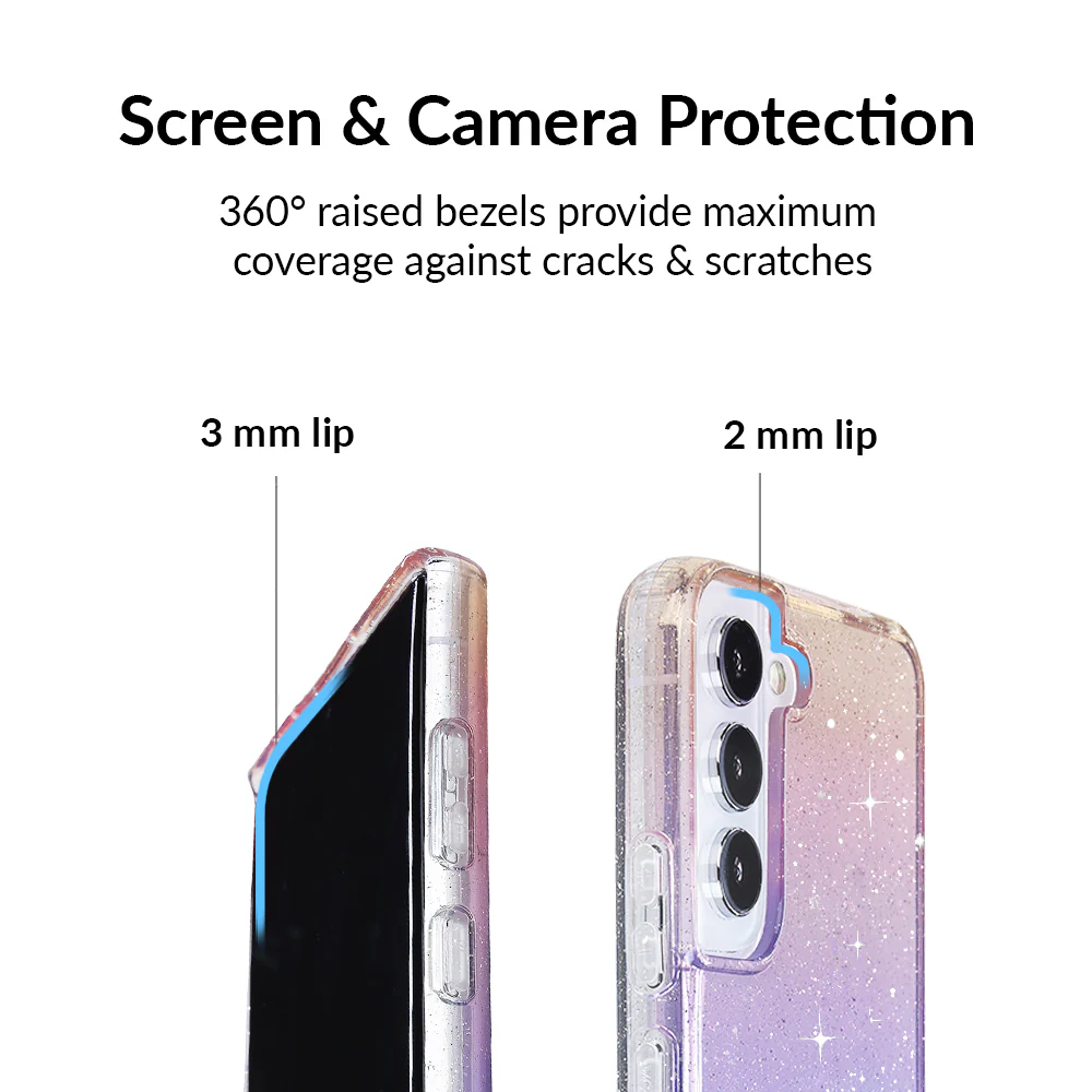 Ombre Stardust Glitter Samsung Case - Image 77