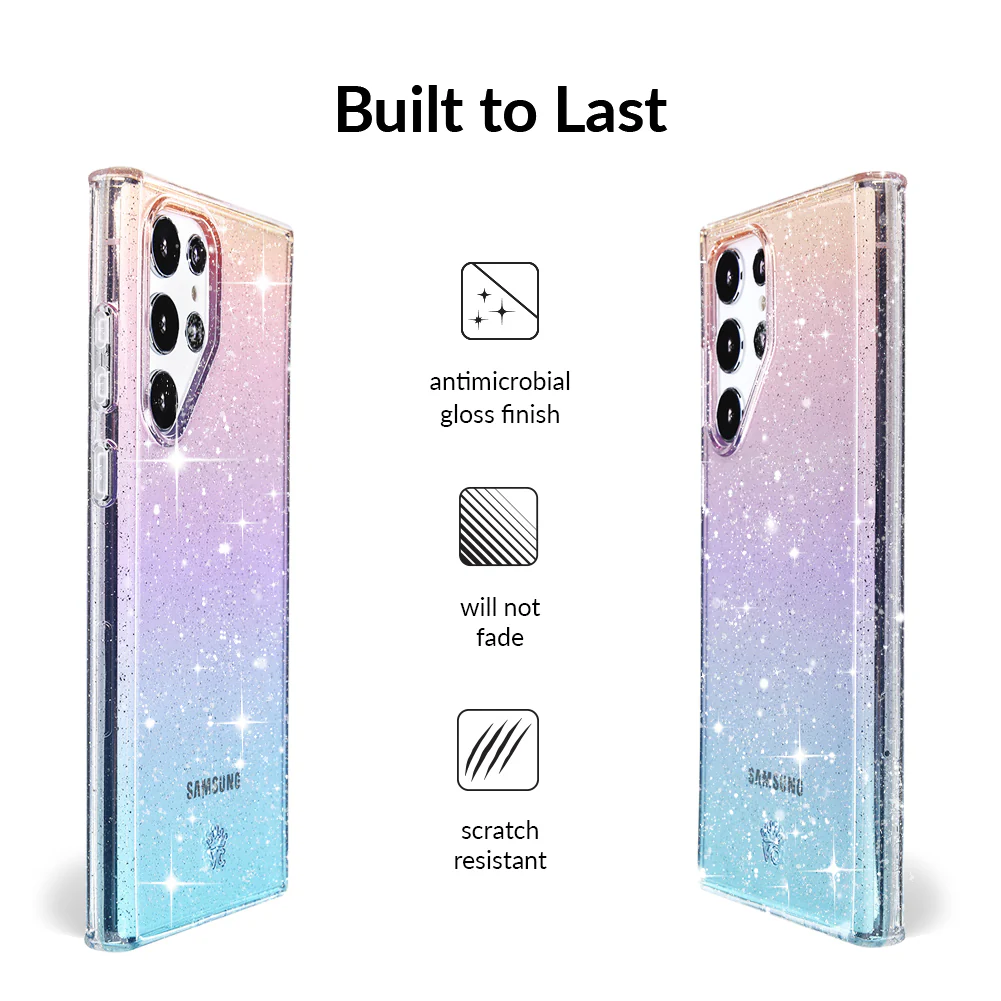 Ombre Stardust Glitter Samsung Case - Image 84