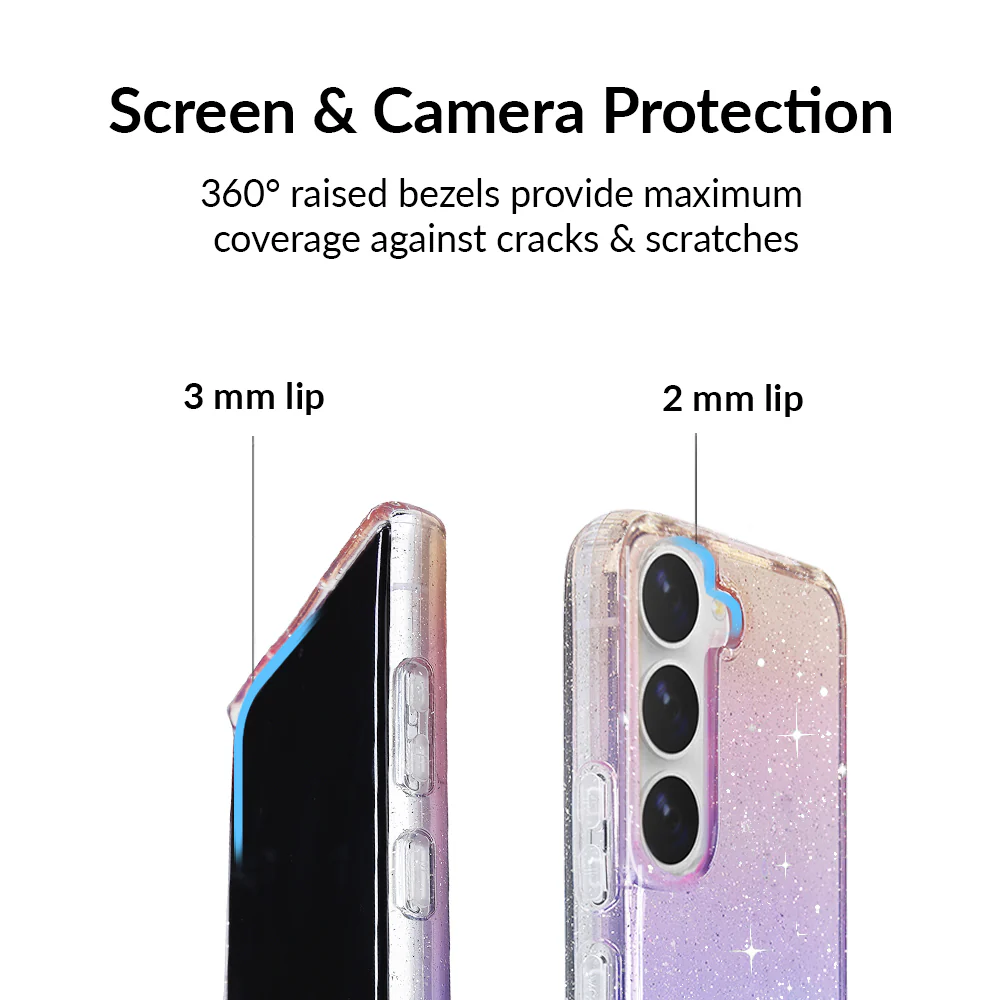 Ombre Stardust Glitter Samsung Case - Image 93