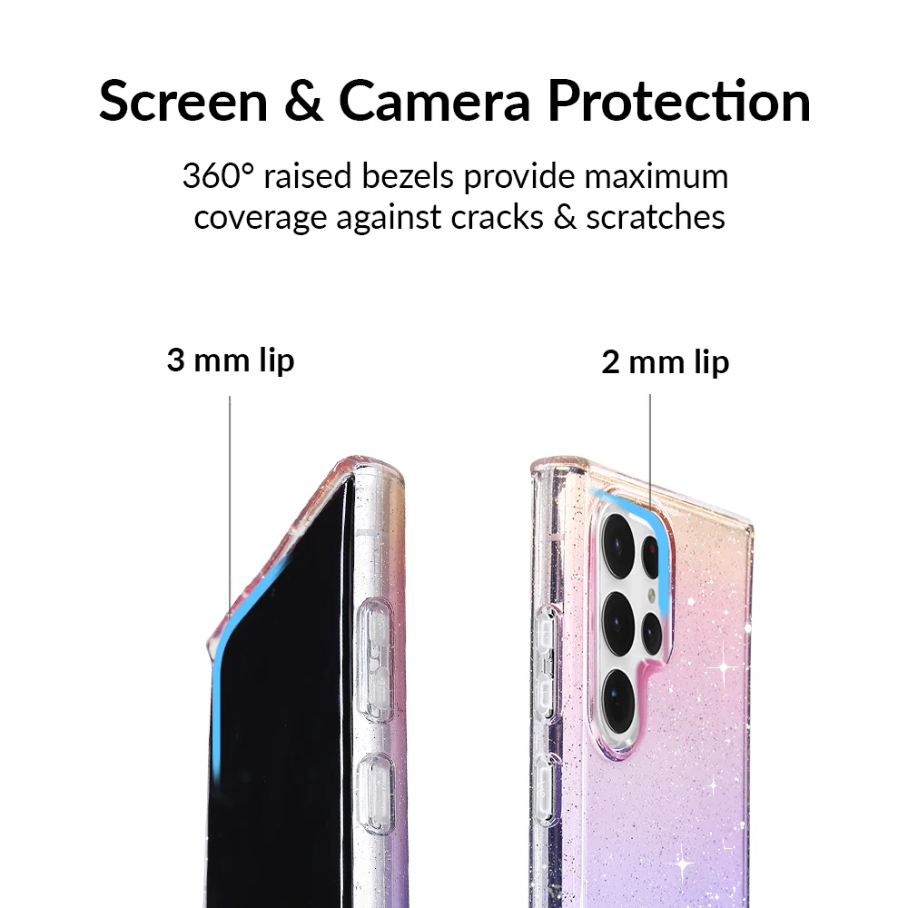 Ombre Stardust Glitter Samsung Case - Image 98