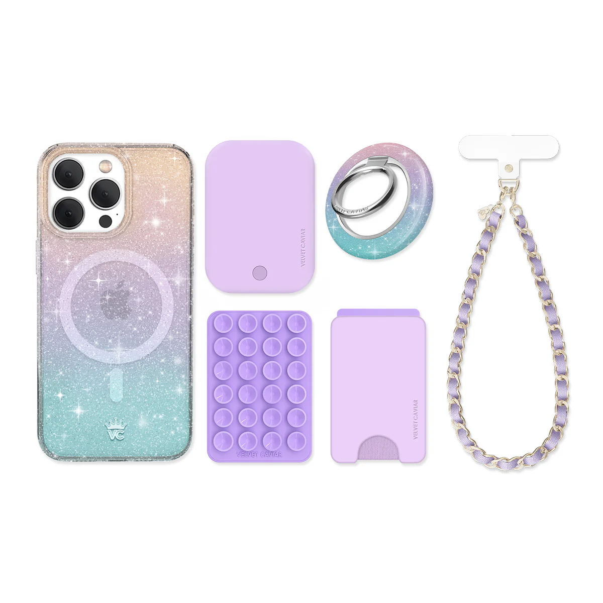 Ombre Stardust iPhone Bundle Set - Image 11
