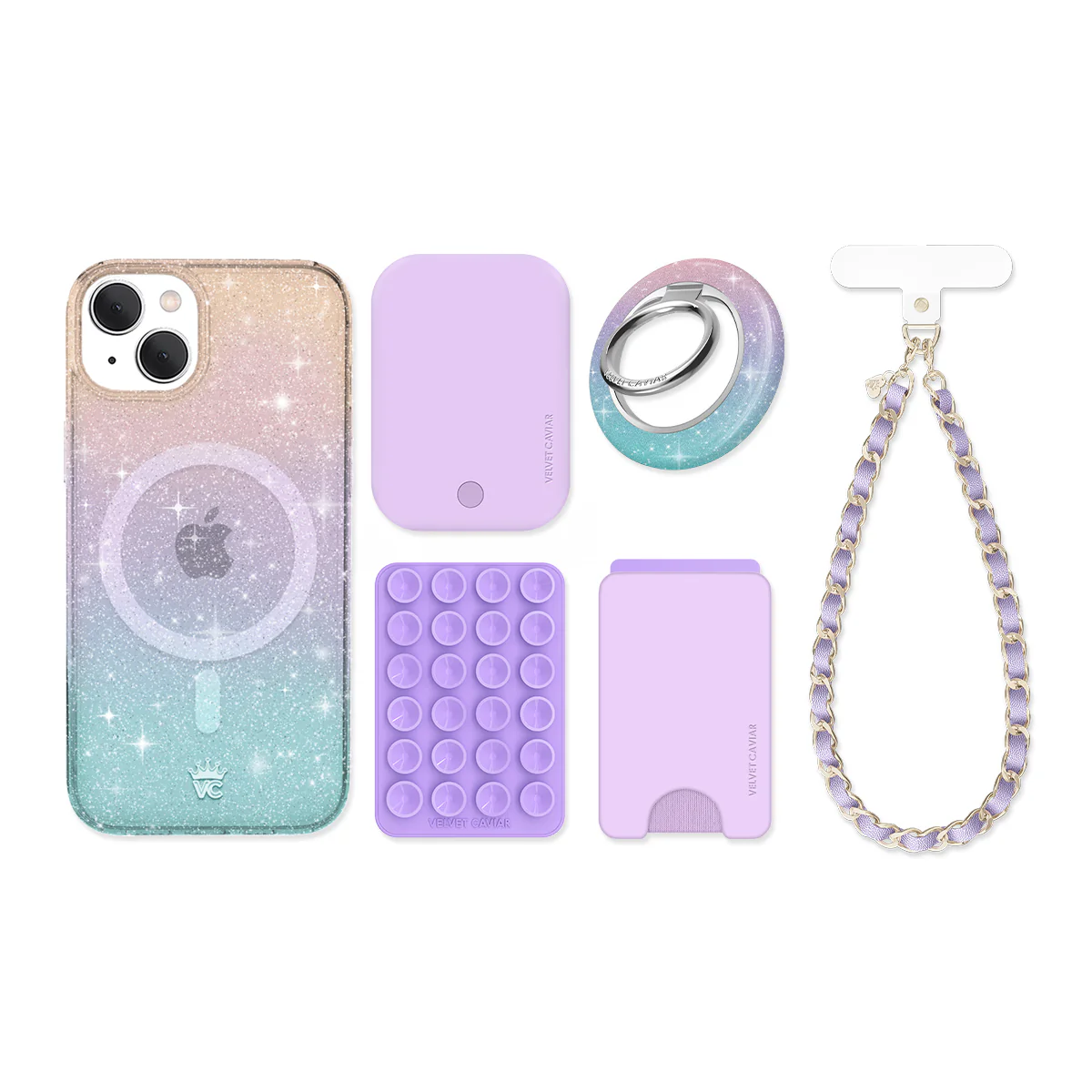 Ombre Stardust iPhone Bundle Set - Image 12