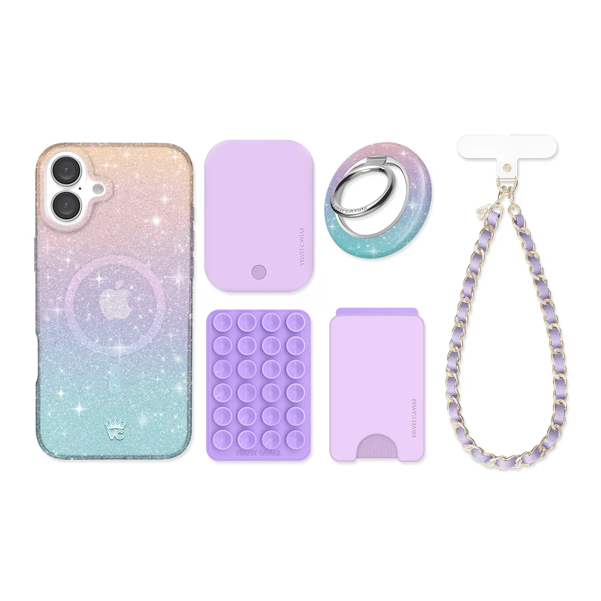 Ombre Stardust iPhone Bundle Set - Image 13