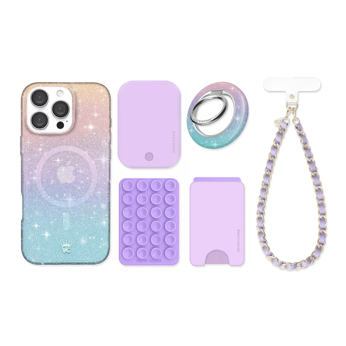 Ombre Stardust iPhone Bundle Set - Image 14