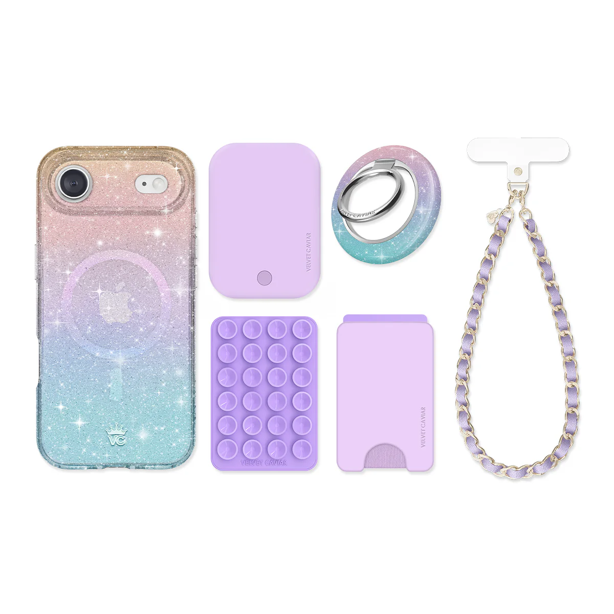 Ombre Stardust iPhone Bundle Set - Image 17