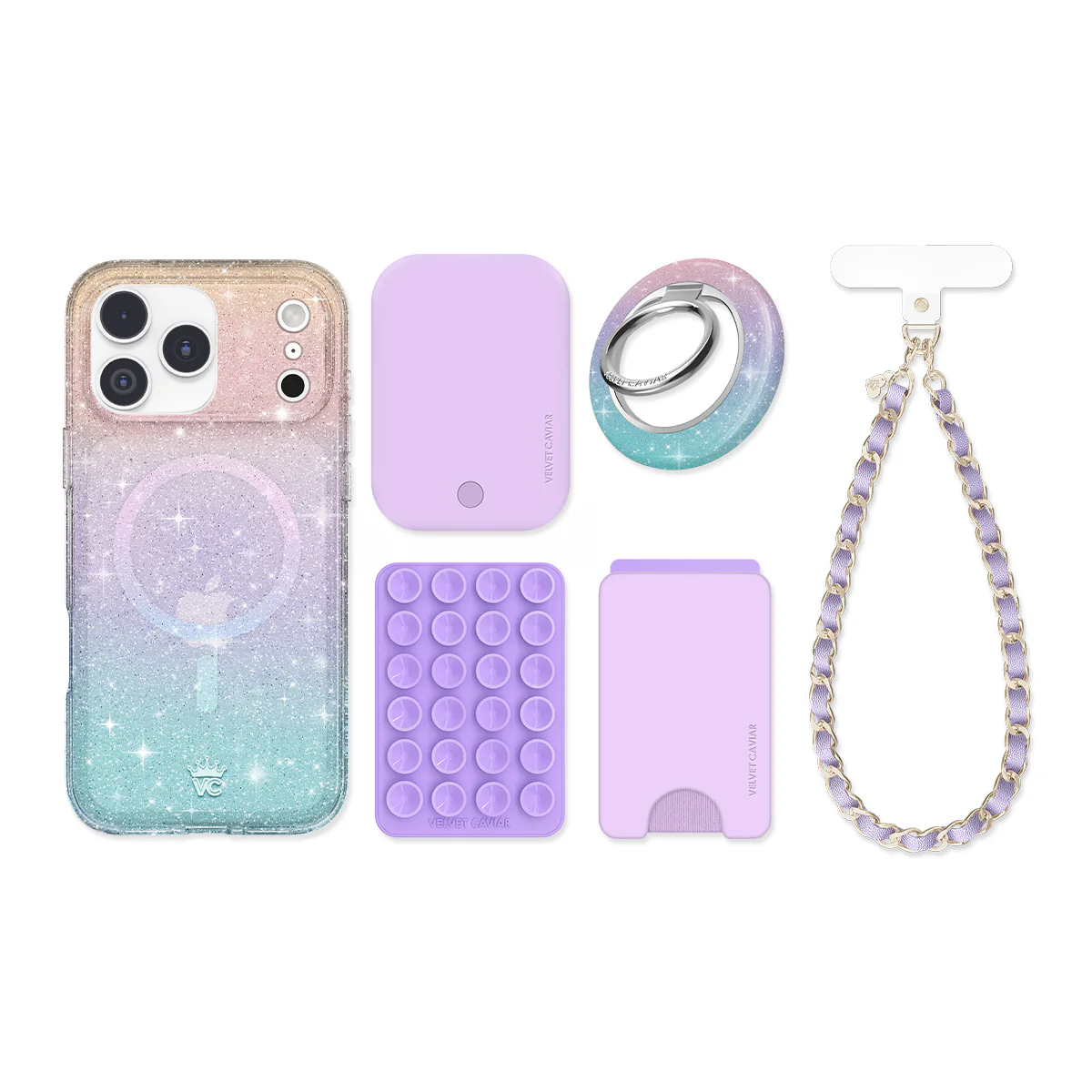 Ombre Stardust iPhone Bundle Set - Image 18
