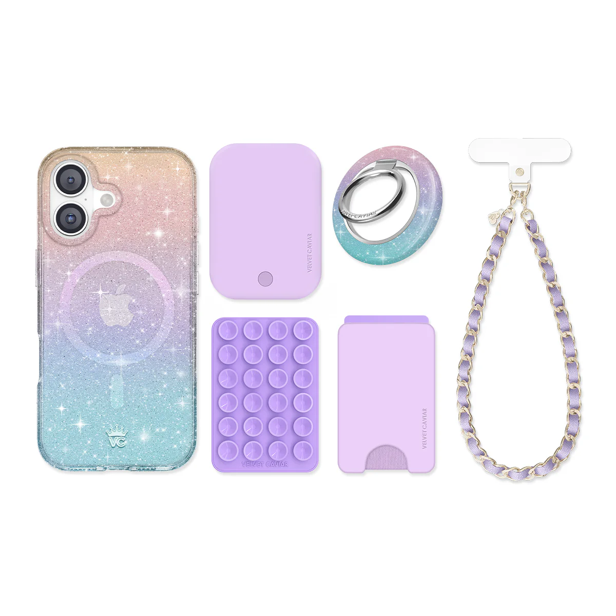 Ombre Stardust iPhone Bundle Set - Image 20
