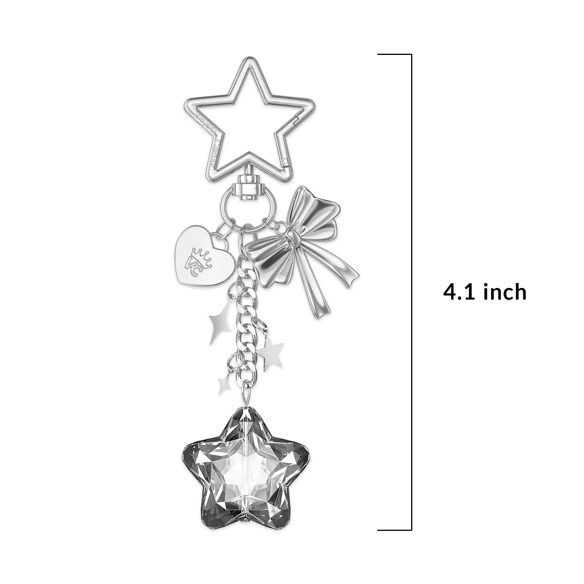 Onyx Star Bag Charm - Image 4