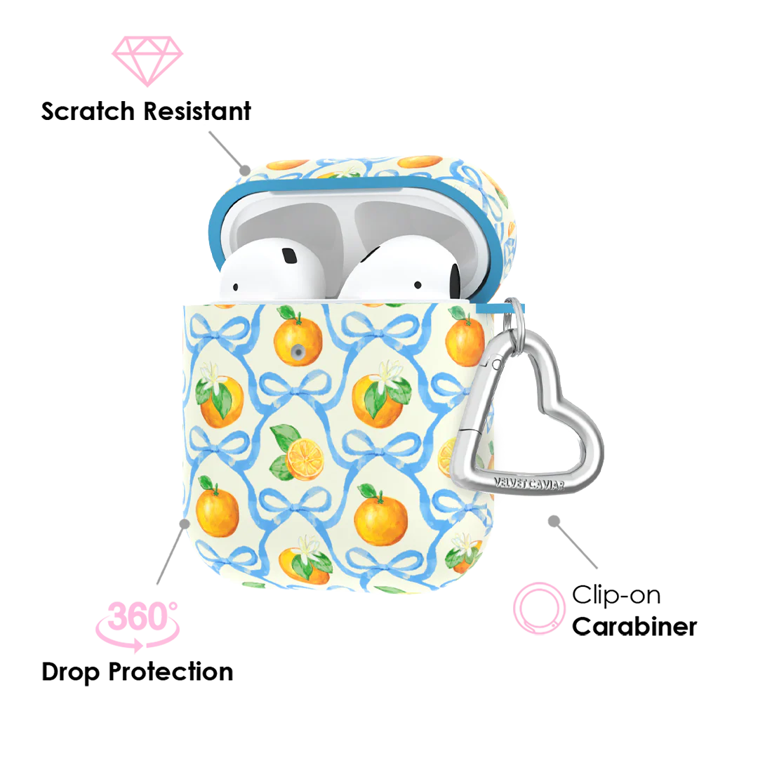 Orange Blossom AirPod Case - Image 3