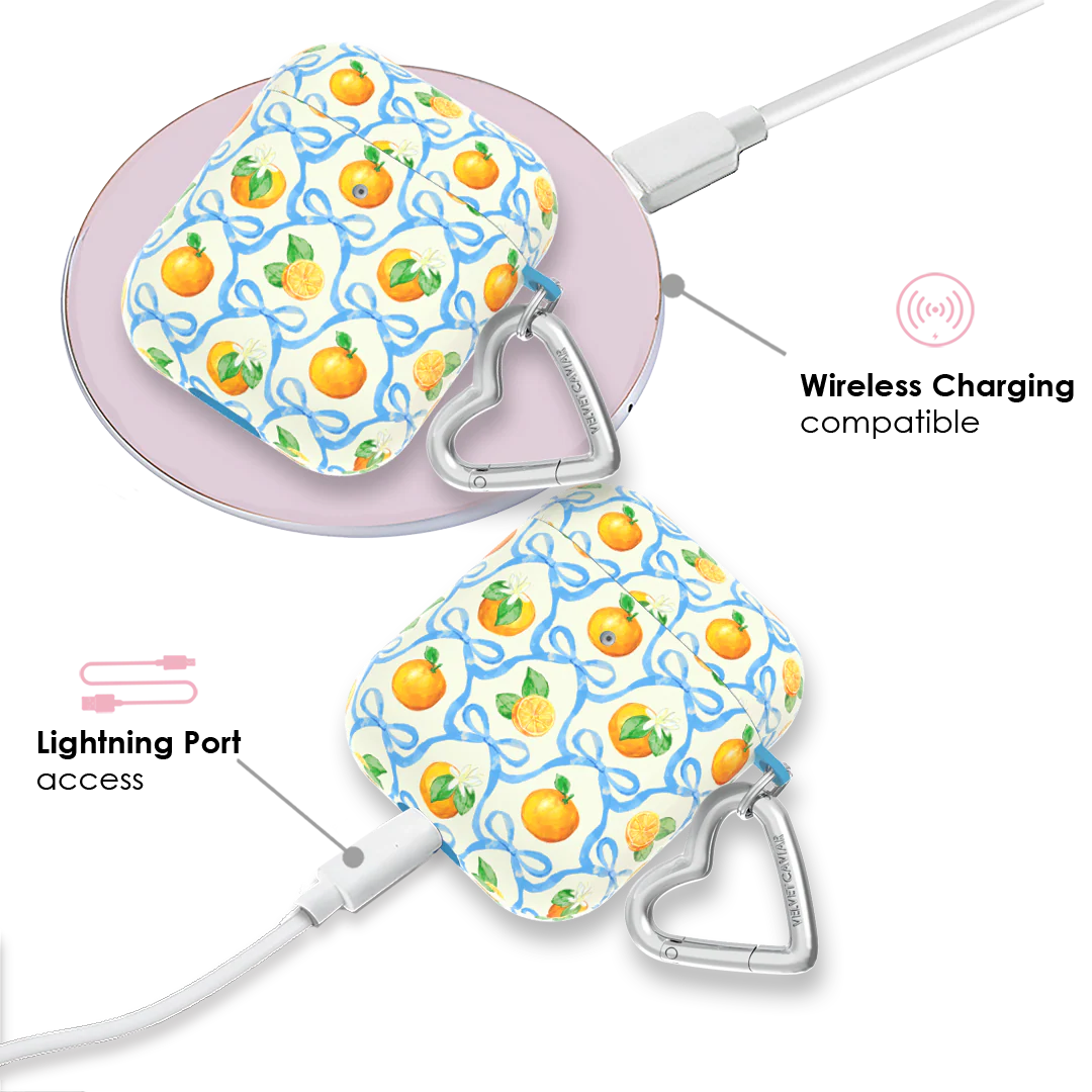 Orange Blossom AirPod Case - Image 4
