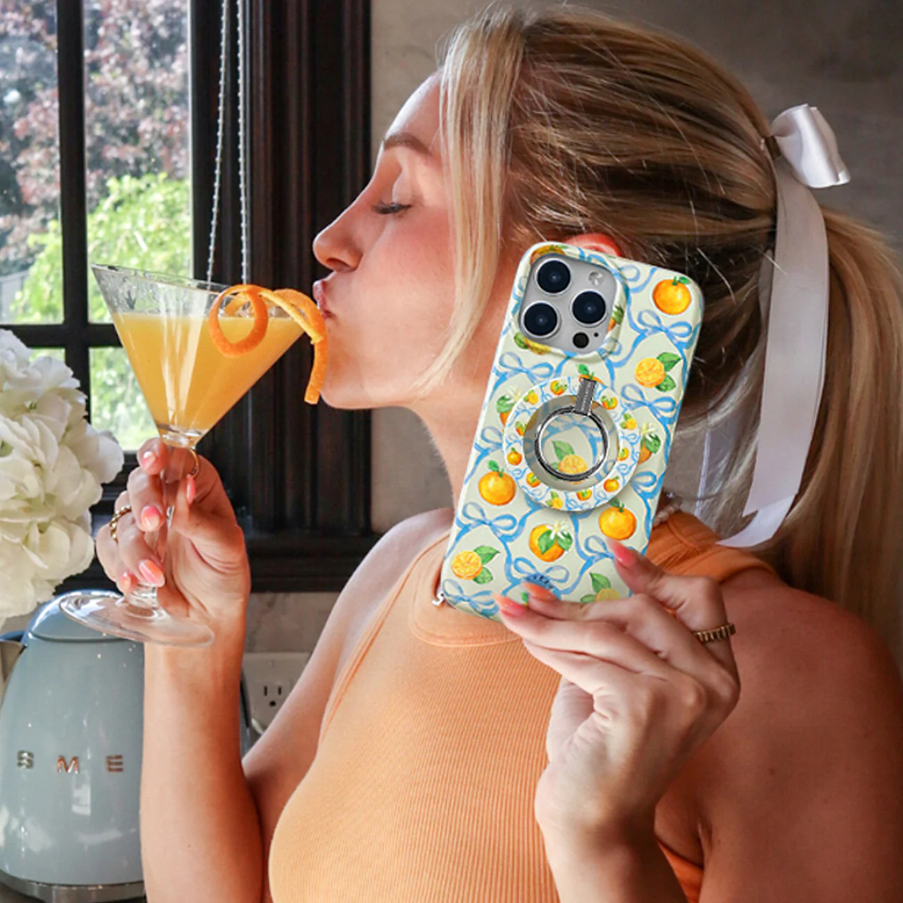 Orange Blossom iPhone Case - Image 32