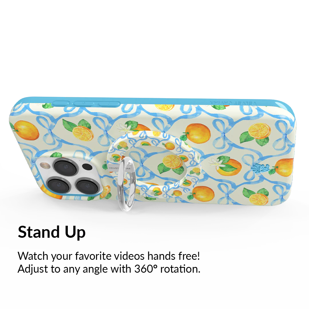 Orange Blossom MagSafe Grip Ring - Image 4