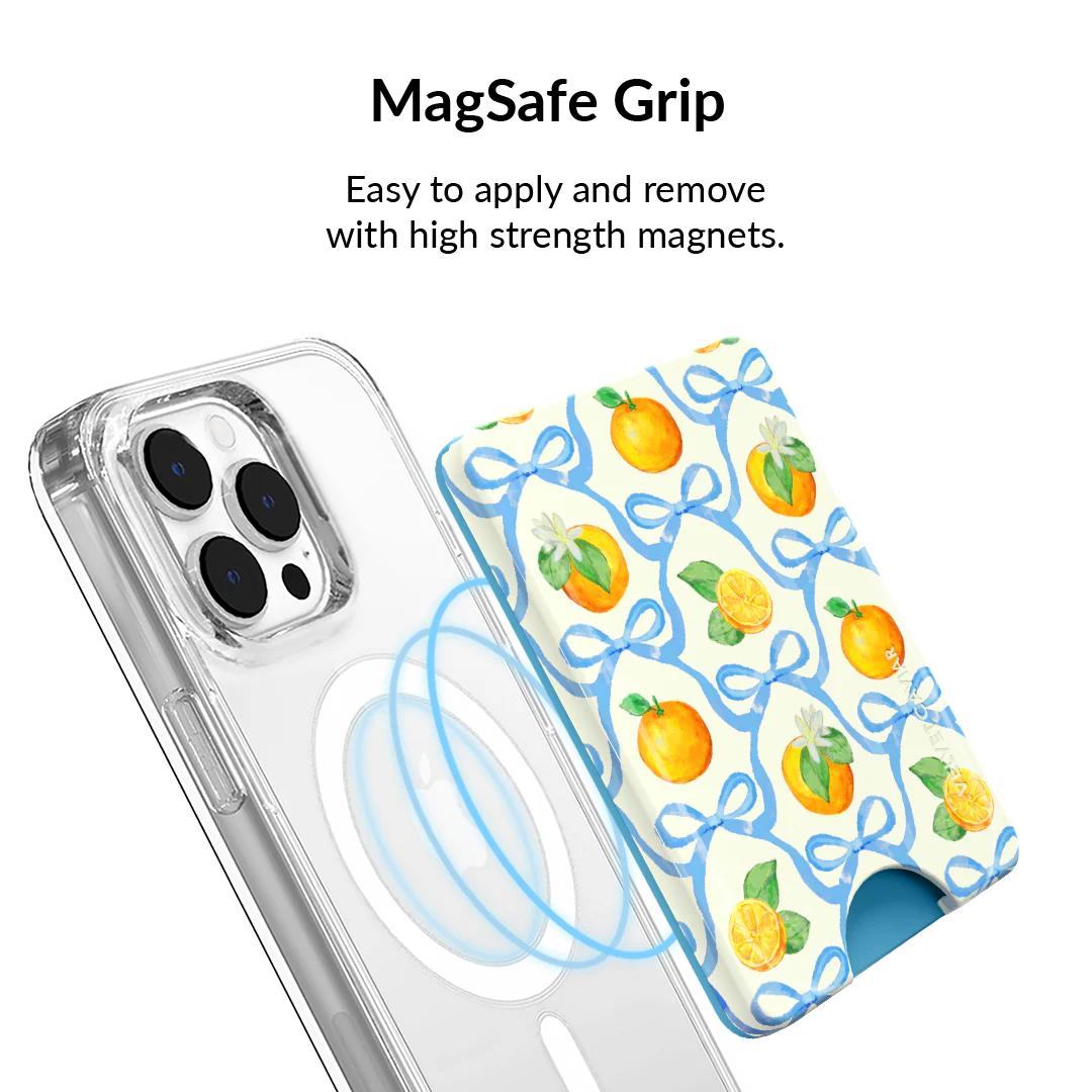 Orange Blossom MagSafe Wallet - Image 4