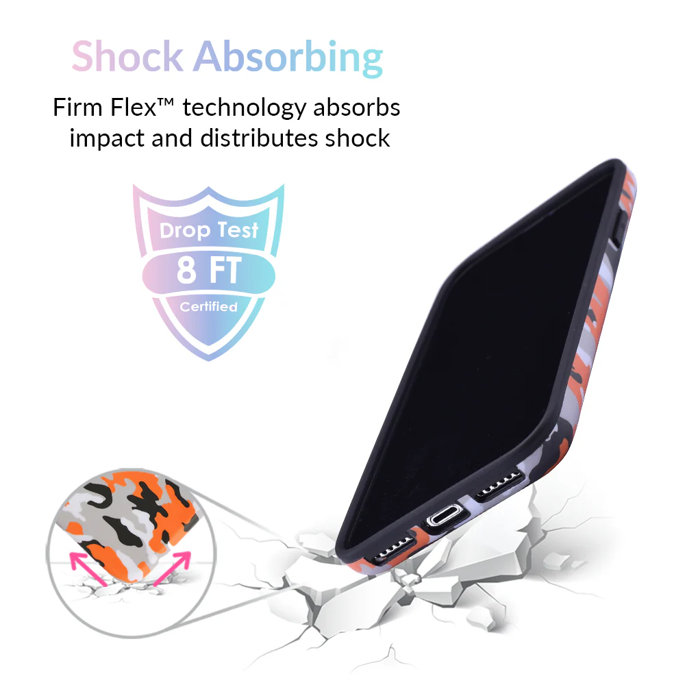 Orange Camo iPhone Case - Image 18