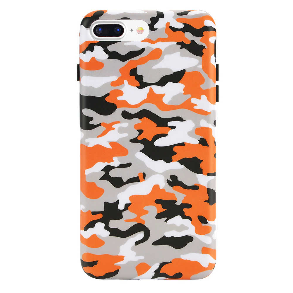 Orange Camo iPhone Case - Image 22