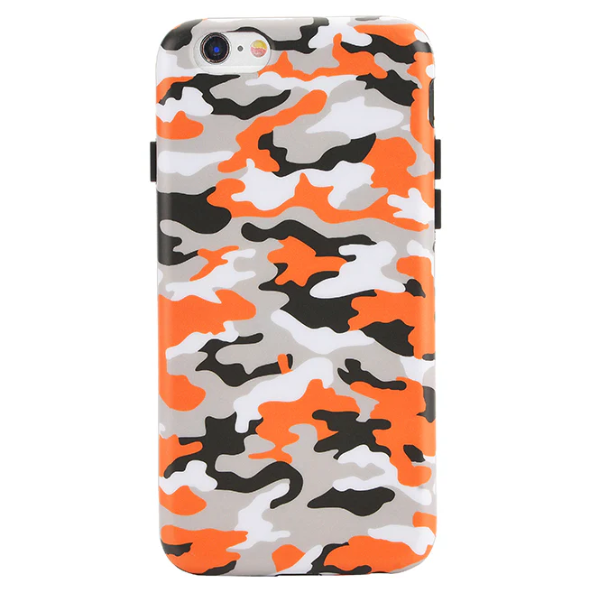 Orange Camo iPhone Case - Image 42