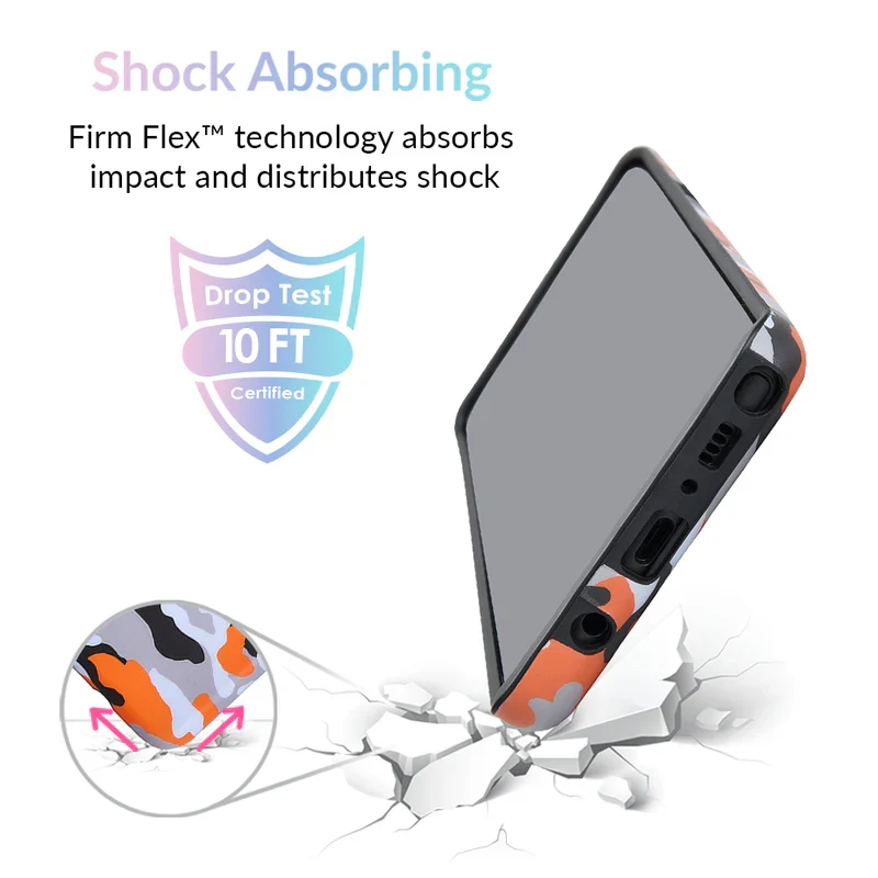 Orange Camo Samsung Galaxy Case - Image 11