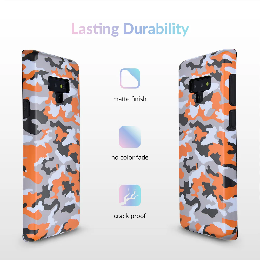 Orange Camo Samsung Galaxy Case - Image 12